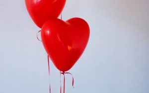 heart balloons