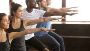 yoga exercise classes at the YMCA